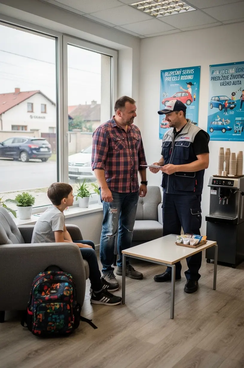 Detailný pohľad na digitálny diagnostický prístroj používaný na identifikáciu porúch vozidiel.